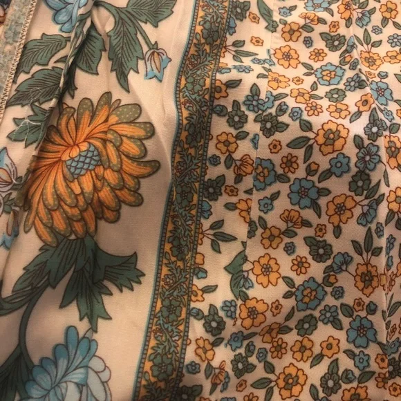 Boho Floral Print Kimono - Picture 5 of 5